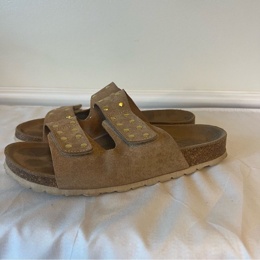 Autenti Leather Sandals Size 38 EU — 7/7.5 US - Picture 8 of 14